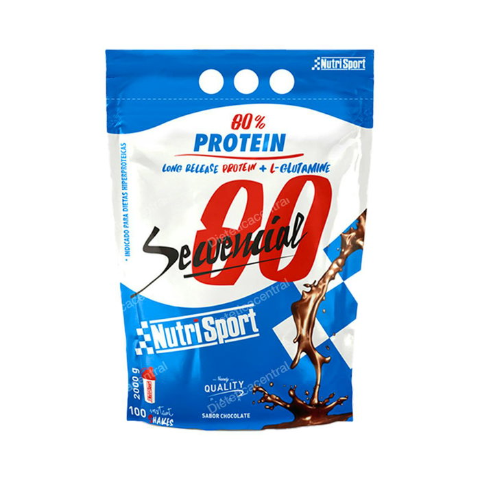 NUTRISPORT Secuencial 80 Chocolate 2 kg NUTRISPORT Secuencial 80 Chocolate 2 kg