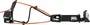 Petzl NAO RL Negro, Naranja