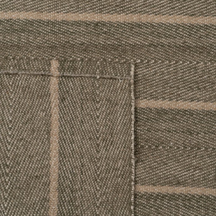 Alfombra Natural-Verde Yute-Algodón 200 X 300 cm