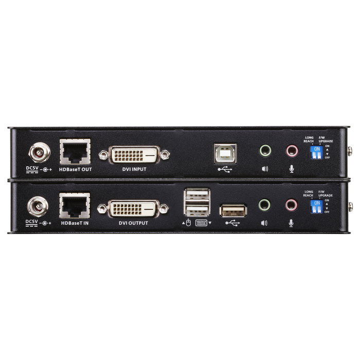 ATEN CE620 Extensor KVM USB 2.0 DVI Single Link over CAT 100m con soporte Full USB 2.0 (480Mbps) y HDBaseT 2.0