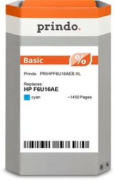 Prindo Basic XL Cartucho de Tinta Cian compatible con HP 953 XL