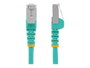 StarTech.com Cable de Red Ethernet Cat6a 10m Aguamarina Snagless PoE++ 100W