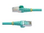 StarTech.com Cable de Red Ethernet Cat6a 10m Aguamarina Snagless PoE++ 100W
