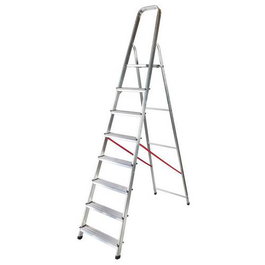 Homelux Escalera Doméstica de 8 Peldaños con Peldaño de 8 cm