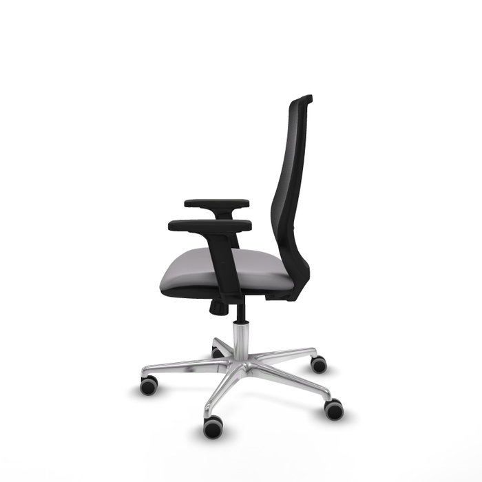 PIQUERAS Y CRESPO Silla de oficina Mardos con mecanismo Sincro, Gris y Negro PIQUERAS Y CRESPO Silla de oficina Mardos con mecanismo Sincro, Gris y Negro