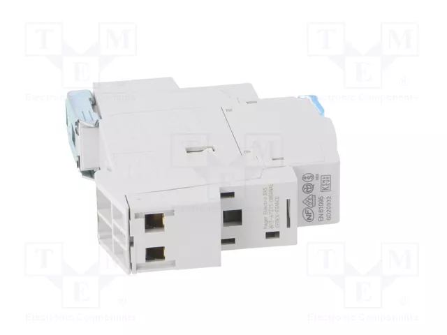 HAGER Contactor de Instalación Modular ESL 25A 12VDC 2-polar HAGER Contactor de Instalación Modular ESL 25A 12VDC 2-polar