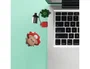 Wondee Mr. Wonderful Llavero USB Seta 32GB Pendrive Compatible con Windows, macOS, Linux y Adaptador USB C