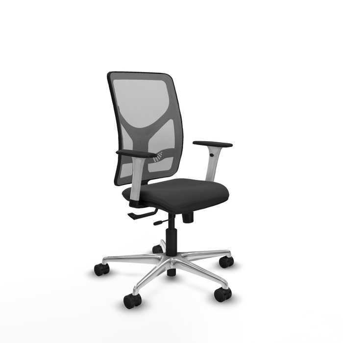 PIQUERAS Y CRESPO Silla de oficina Motilla Gris con mecanismo Sincro/Traslack PIQUERAS Y CRESPO Silla de oficina Motilla Gris con mecanismo Sincro/Traslack