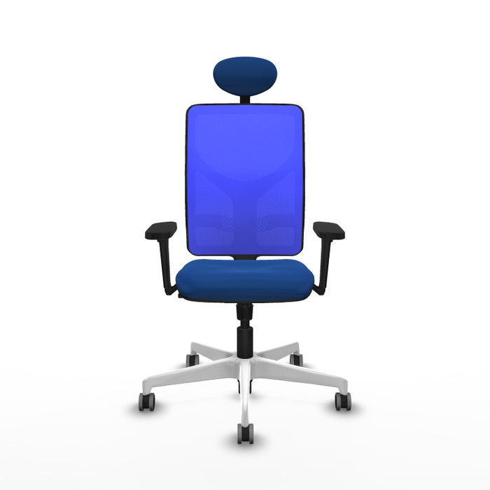 PIQUERAS Y CRESPO Silla de oficina Motilla Azul con mecanismo Sincro PIQUERAS Y CRESPO Silla de oficina Motilla Azul con mecanismo Sincro