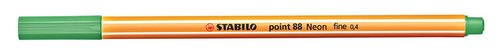 Rotulador Fibra Stabilo Point 88 Verde Manzana (Set de 10) Rotulador Fibra Stabilo Point 88 Verde Manzana (Set de 10)