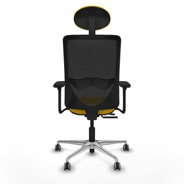 PIQUERAS Y CRESPO Silla de oficina Zulema Amarillo/Negro con Mecanismo Sincro/Traslack PIQUERAS Y CRESPO Silla de oficina Zulema Amarillo/Negro con Mecanismo Sincro/Traslack