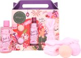 The Kind Edit Co. Set de regalo Utopia con gel de baño de 200ml, bombas de baño y diadema