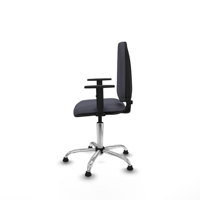 PIQUERAS Y CRESPO Silla de oficina Aýna Gris oscuro con Base cromada PIQUERAS Y CRESPO Silla de oficina Aýna Gris oscuro con Base cromada