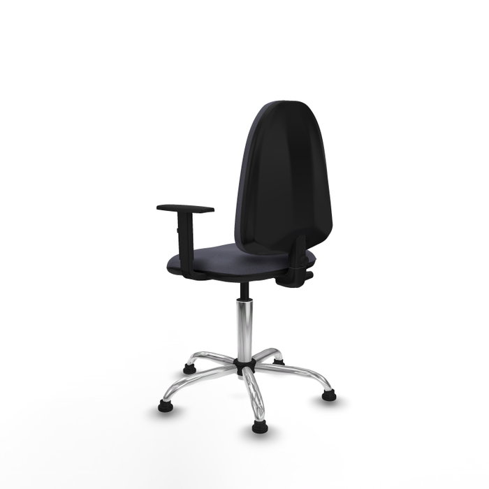 PIQUERAS Y CRESPO Silla de oficina Aýna Gris oscuro con Base cromada PIQUERAS Y CRESPO Silla de oficina Aýna Gris oscuro con Base cromada