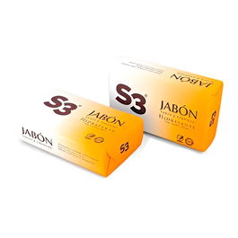 S3 Pastilla Jabón Hidratante 2 X 125 gr