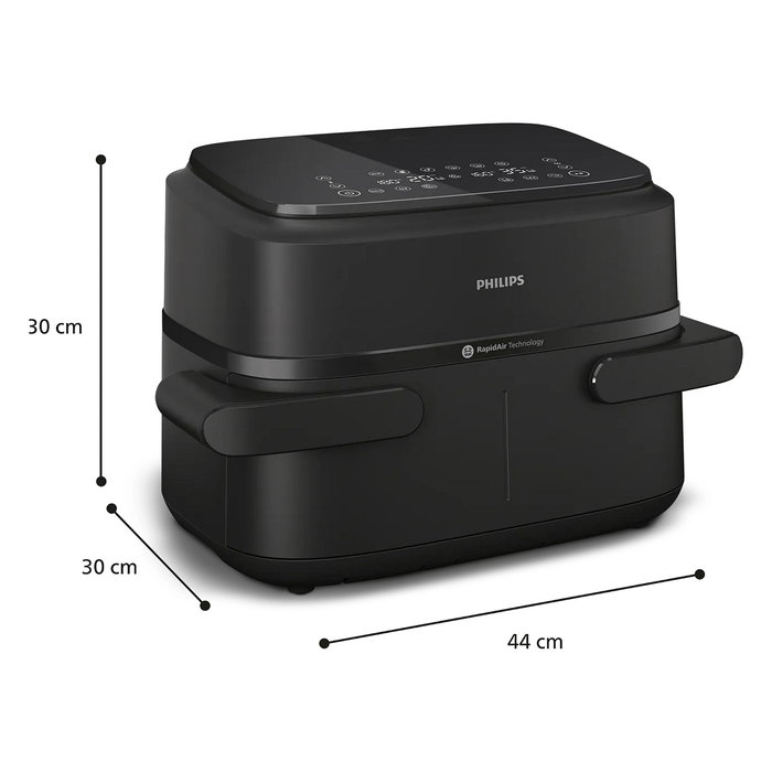 Philips Airfryer serie 1000 NA150/00 Dual 7,1 L Negro Philips Airfryer serie 1000 NA150/00 Dual 7,1 L Negro