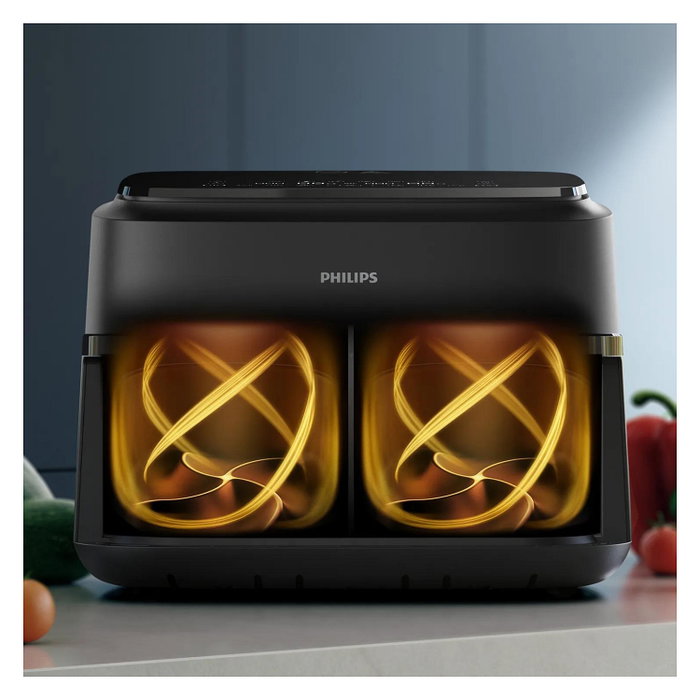 Philips Airfryer serie 1000 NA150/00 Dual 7,1 L Negro Philips Airfryer serie 1000 NA150/00 Dual 7,1 L Negro