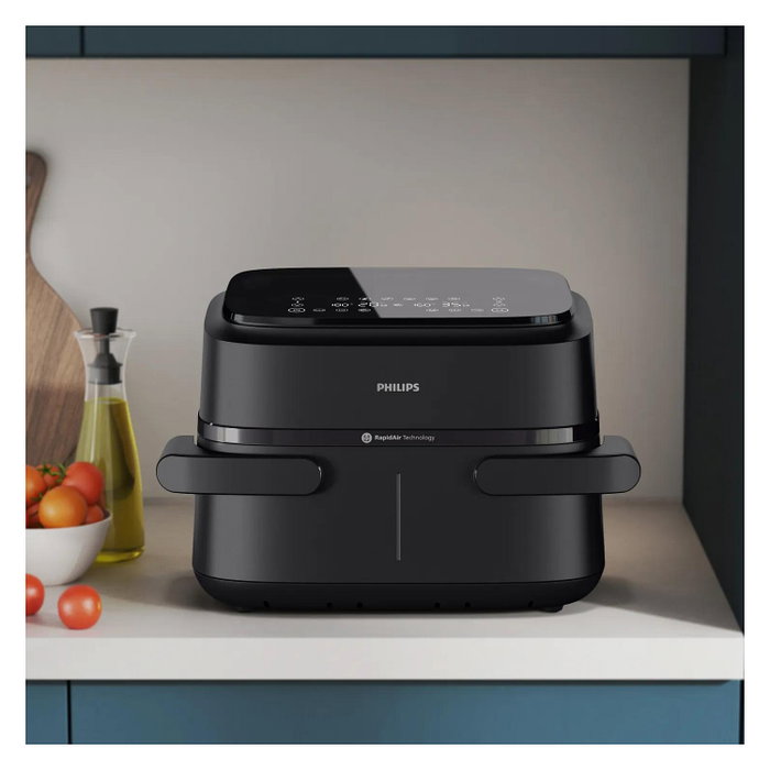 Philips Airfryer serie 1000 NA150/00 Dual 7,1 L Negro Philips Airfryer serie 1000 NA150/00 Dual 7,1 L Negro