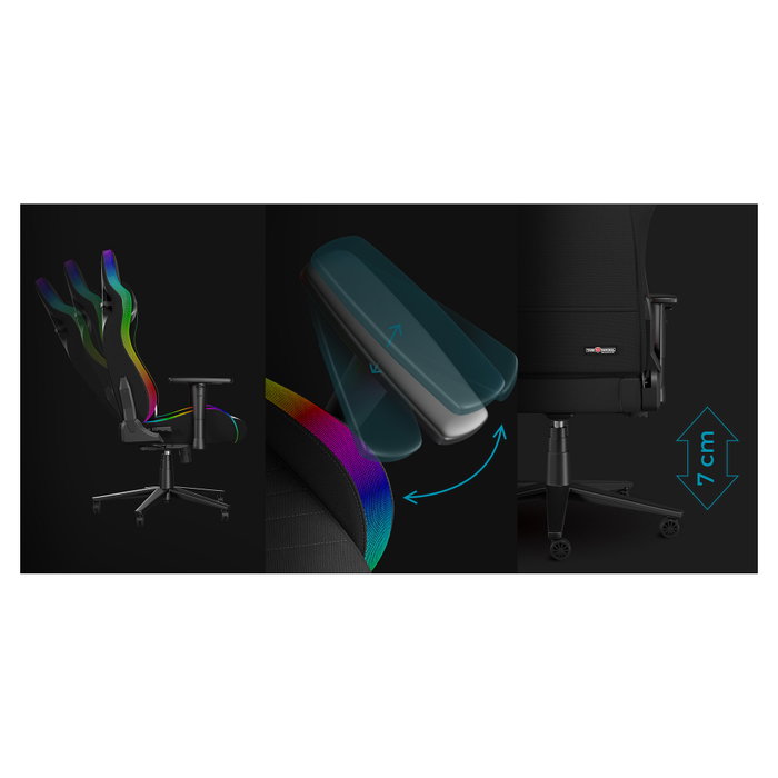 GENESIS Trit 660 RGB Silla para videojuegos Negra GENESIS Trit 660 RGB Silla para videojuegos Negra