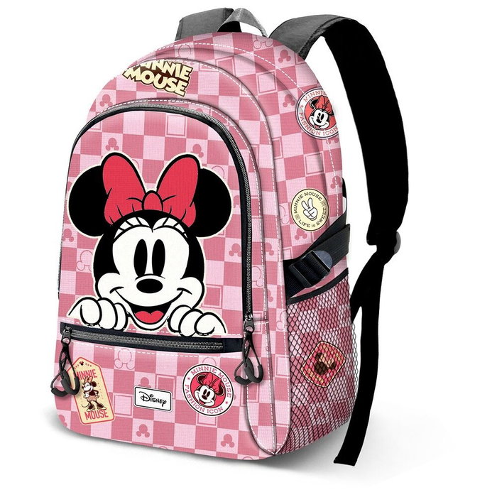 Karactermania Mochila Fight FAN 2.2 Minnie Mouse Journey Rosa