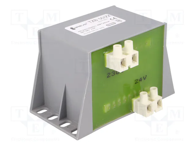 BREVE TUFVASSONS Transformador Cerrado 50VA 230VAC/24V