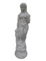 DKD Home Decor Figura de Mujer en Cemento Gris Desgastado
