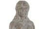 DKD Home Decor Figura de Mujer en Cemento Gris Desgastado
