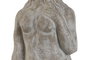 DKD Home Decor Figura de Mujer en Cemento Gris Desgastado