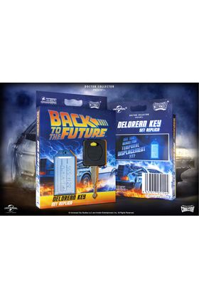 Doctor Collector Delorean Key Set Réplica Back to the Future