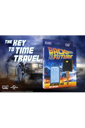 Doctor Collector Delorean Key Set Réplica Back to the Future