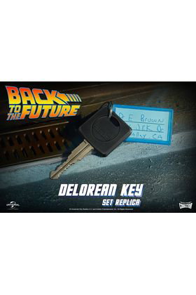 Doctor Collector Delorean Key Set Réplica Back to the Future