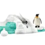 Schleich 42661 Familia de pingüinos en el témpano de hielo Wild Life