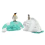 Schleich 42661 Familia de pingüinos en el témpano de hielo Wild Life