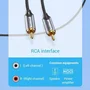 Vention BGUHG Cable USB-C Macho a 2 RCA Macho 1.5m Gris. Audio Hi-Fi, Reducción de Ruido, Conectores Bañados en Oro para Móviles, Tablets, PC.
