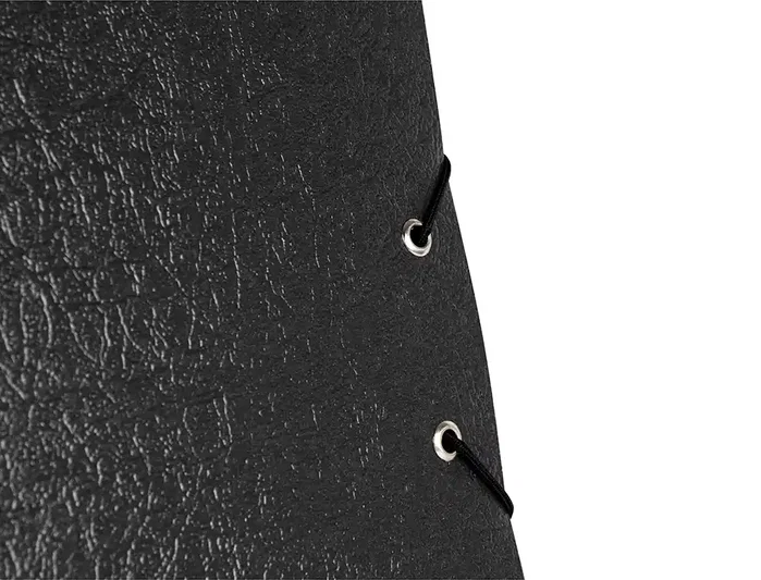 Liderpapel Carpeta proyectos folio lomo 90mm carton gofrado negra