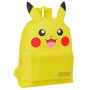 SAFTA Mochila Pikachu Pokemon 40cm con Bolsillo Frontal y Hombreras Acolchadas