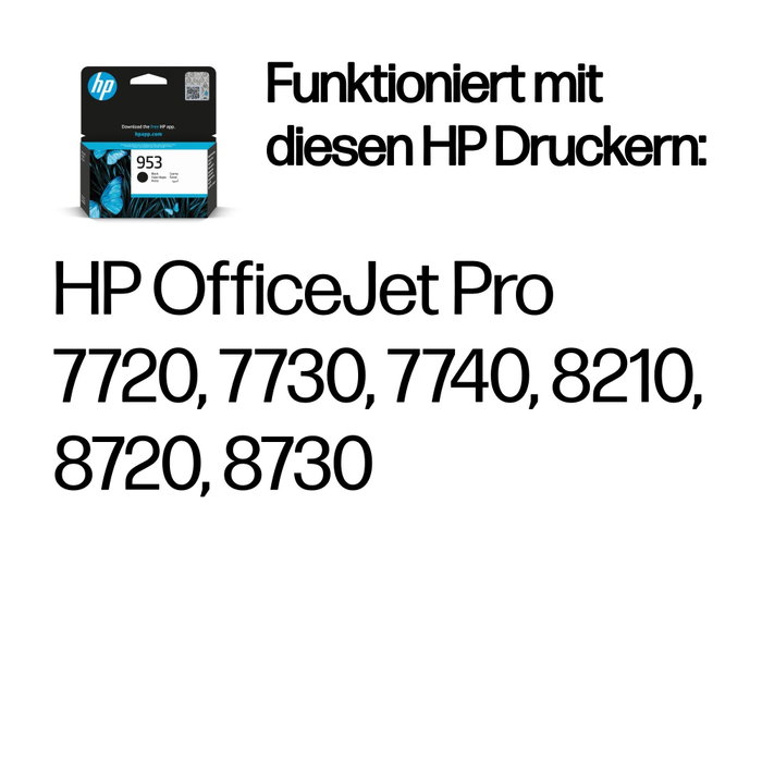 HP 953 Cartucho de Tinta Negro
