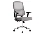 Q-connect Silla de Oficina Lucca Malla Base Metálica Premium Color Negro Gris