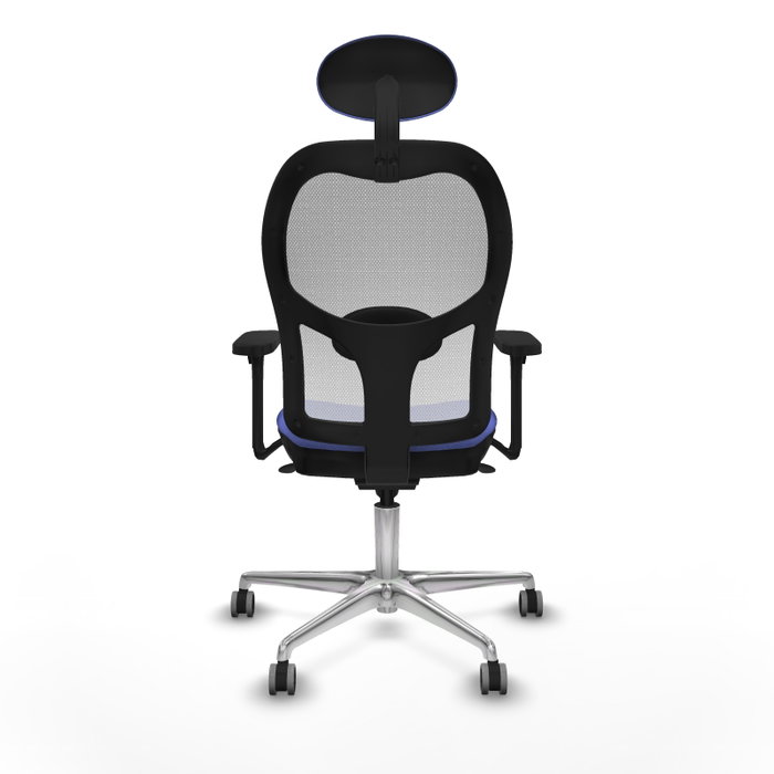 PIQUERAS Y CRESPO Silla de oficina Jorquera Azul claro y Blanco