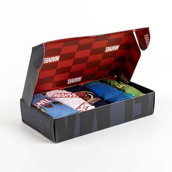 Cerdá t04/05 Pack Calzoncillos Marvel Single Jersey 5 Piezas Multicolor Talla 4-5 años Cerdá t04/05 Pack Calzoncillos Marvel Single Jersey 5 Piezas Multicolor Talla 4-5 años