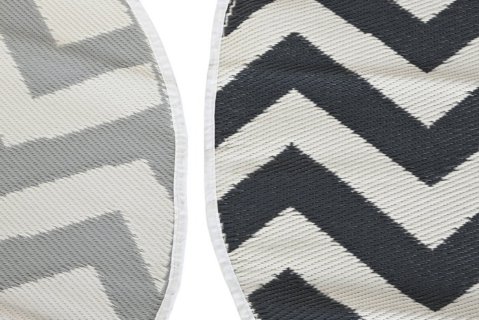 DKD Home Decor Alfombra Gris Claro Gris Oscuro 150 x 150 cm (6 Unidades) DKD Home Decor Alfombra Gris Claro Gris Oscuro 150 x 150 cm (6 Unidades)