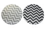 DKD Home Decor Alfombra Gris Claro Gris Oscuro 150 x 150 cm (6 Unidades)