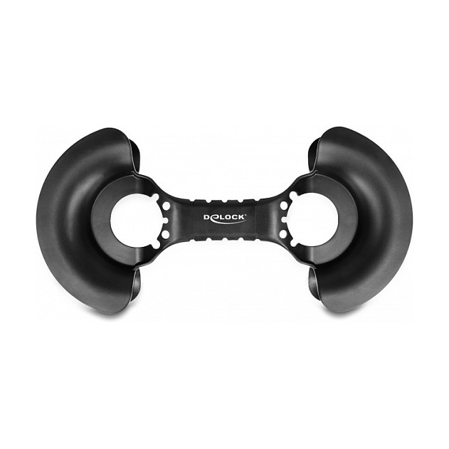 DeLOCK Enrollador de cables 18435 Negro