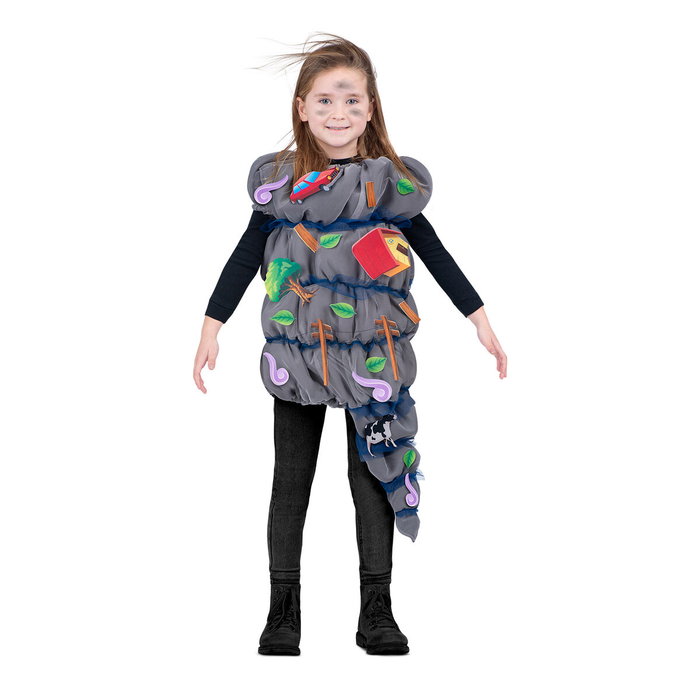 My Other Me Disfraz Tornado Vestido Con Accesorios Multicolor Talla XS Child My Other Me Disfraz Tornado Vestido Con Accesorios Multicolor Talla XS Child