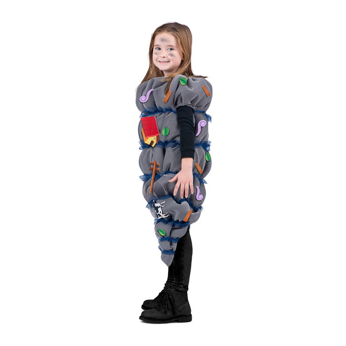 My Other Me Disfraz Tornado Vestido Con Accesorios Multicolor Talla XS Child My Other Me Disfraz Tornado Vestido Con Accesorios Multicolor Talla XS Child