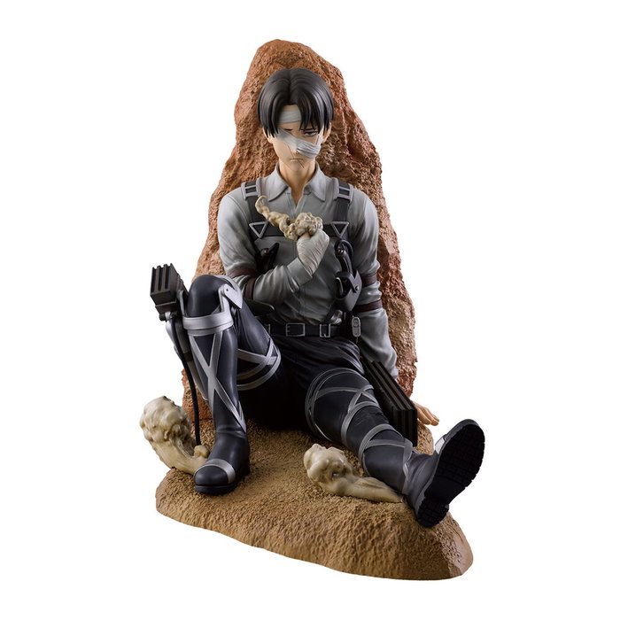Banpresto Figura Ichibansho Levi Ackerman Battle of Heaven and Earth Mega Impact 11cm