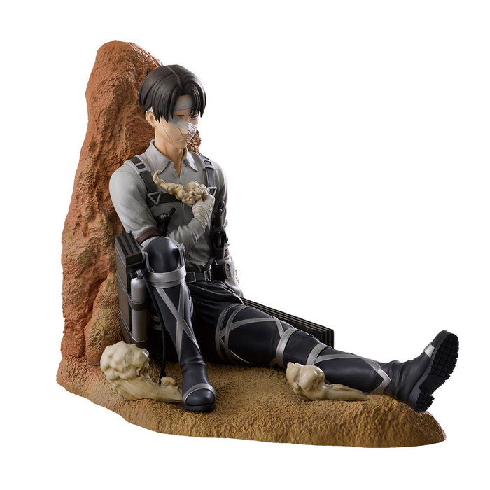 Banpresto Figura Ichibansho Levi Ackerman Battle of Heaven and Earth Mega Impact 11cm