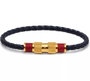 Tom Hope Pulsera de Cuero Negra TM0272 Talla S