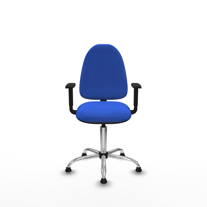 PIQUERAS Y CRESPO Silla de oficina Aýna Azul con Brazos 1D