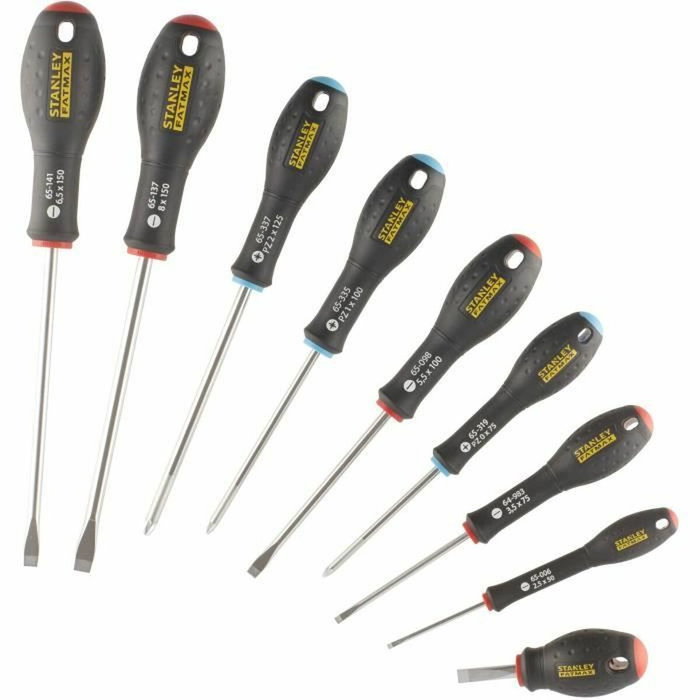 STANLEY FATMAX Juego de 9 destornilladores FMHT65424-0 STANLEY FATMAX Juego de 9 destornilladores FMHT65424-0